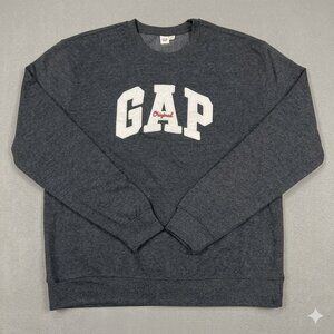 Vintage Gray Original Gap Crewneck Sweater